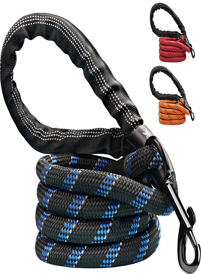 Candure Dog Lead with Soft Padded and Anti Slip Comfortable Rope Handle, 5 FT Strong Dog Leads, Highly Reflective Dog Leash for Puppy, Medium and Large Dogs - Image 1